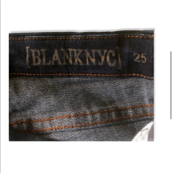 Blank NYC High Rise Stretch Flare Jeans Size 25 - Picture 3 of 6
